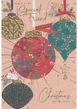 For A Very Special Frined At Christmas With Love